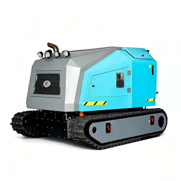 Quels sont les avantages du robot de drainage sur chenilles