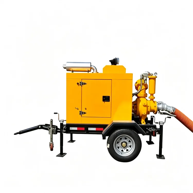 Unité de pompe à eau pour moteur diesel auto-amorçante série CZ