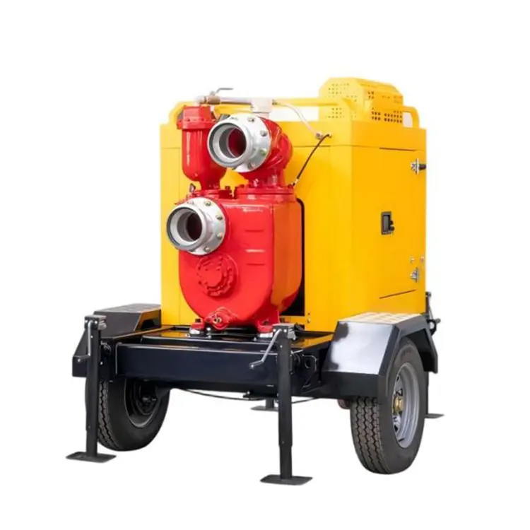 Unité de pompe à eau pour moteur diesel auto-amorçante série QZ